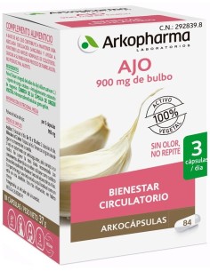 Ajo 84 Arkocapsulas. Bio Arkopharma 2