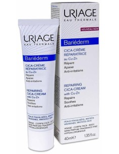 Bariederm Cica Cobre-Zinc Heridas Crema 40Ml. de Uriage 2