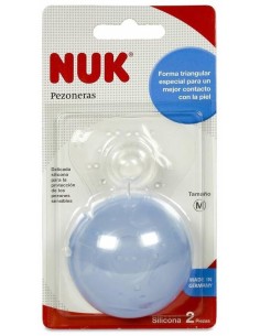 Pezoneras Silicona Talla M 2Ud.** de Nuk 2