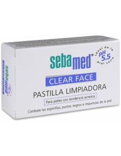Clear Face Jabon Pastilla Piel Grasa 100Gr. de Sebamed 2