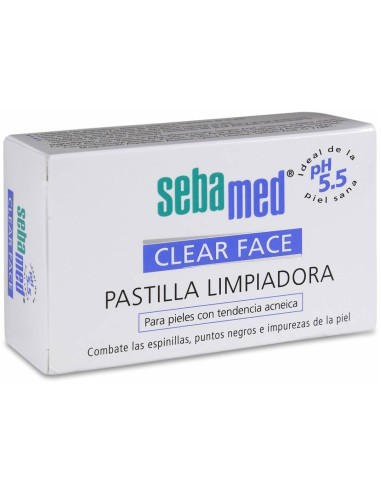 Clear Face Jabon Pastilla Piel Grasa 100Gr. de Sebamed