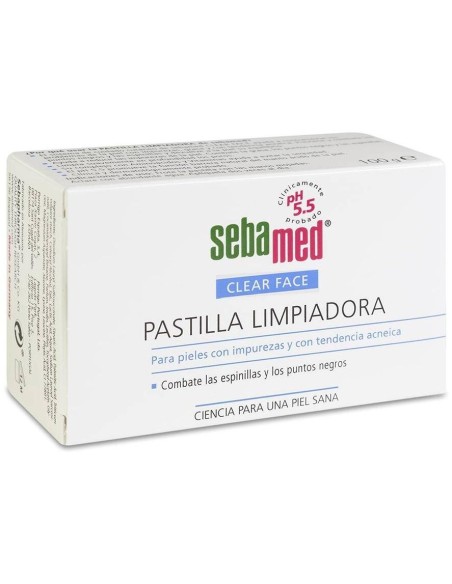Clear Face Jabon Pastilla Piel Grasa 100Gr. de Sebamed