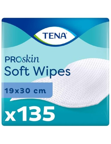 Tena Soft Wipe Toallitas Celulosa Limpiadora 135Un de Tena