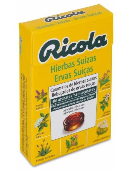 Ricola Caramelos Hierbas Suizas 50 Gramos S/A Ricola