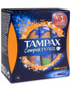 Tampax Compak Pearl Super Plus 16 Unidades Tampax 2