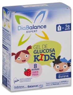 Diabalance Gel Glucosa Kids Fresa 8Ud. de Diabalance 2