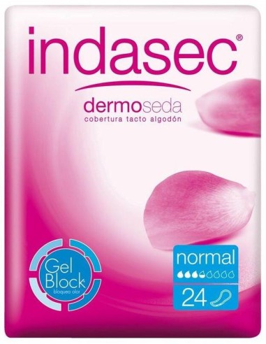 Compresa Indasec Discreet Abso Normal 155Ml 24Un de Indasec