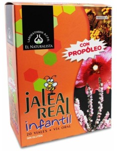 Jalea Real Infantil Con Propoleo 20Viales de El Naturalista 2