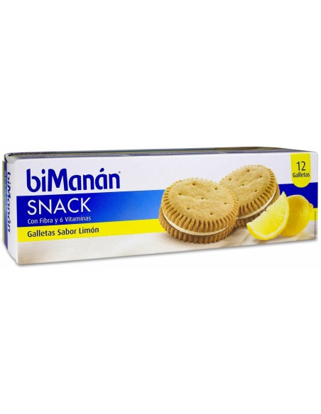 Bimanan Bekomplett Galletas Snack 8U Sabor Limon de Bimanan