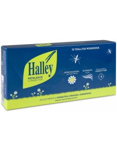 Halley Repelente Insectos Toallitas 10Un de Halley 2