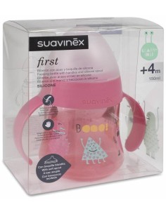 Biberon Entrena Asas Boq Sili +4 M 150Ml 1 Unidad de Suavinex 2