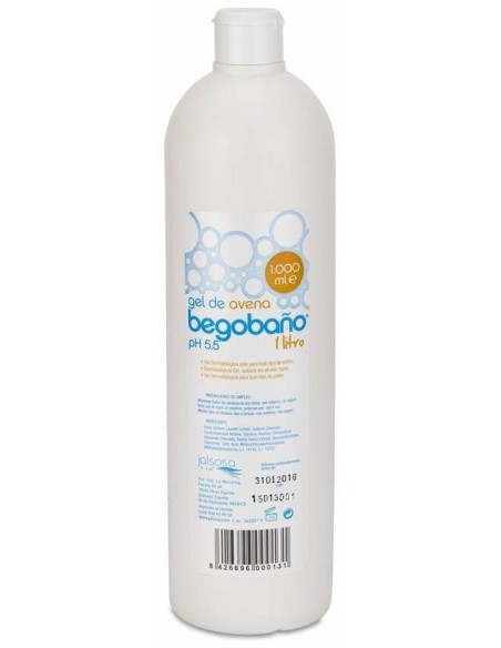 Begobaño Gel Dermat Avena 1000Ml de Begobaño