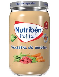 Nutriben Potito Menestra De Cordero 235Gr. de Nutriben 2