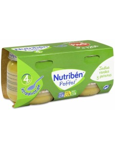 Nutriben Pack Potito Inicio Verduras 2 X120Gr de Nutriben 2