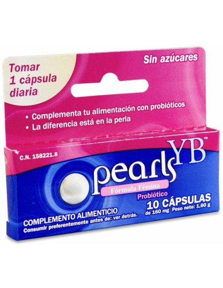 Pearls Yb Cuidado Intimo 10Cap. de D.H.U.