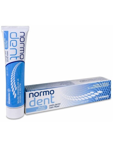 Normodent Dientes Sensibles Pasta Fluor 125Ml de Normodent