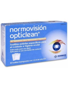 Normovision Opticlean 30 Toallitas de Normovision 2