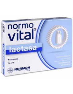 Normovital Lactasa 4500 30 Caps Normon 2