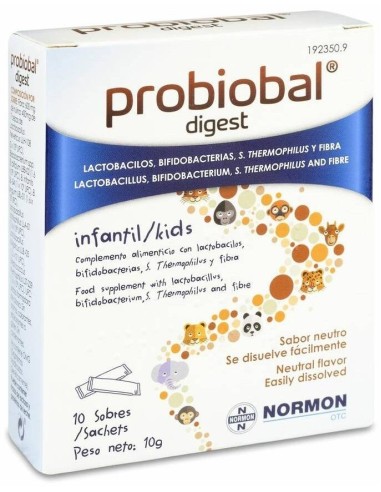 Probiobal Digest Infantil 10 Sobres de Probiobal