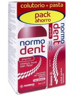 Normodent Gingivitis Cpc Pack Pasta + Colutorio de Normodent 2