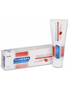 Fluor Kin Caries Pasta Dental Fresa 75Ml 1450 Ppm de Kin 2