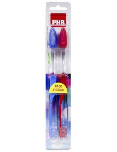 Phb Cepillo Dental Plus Suave Adulto Duplo de Phb