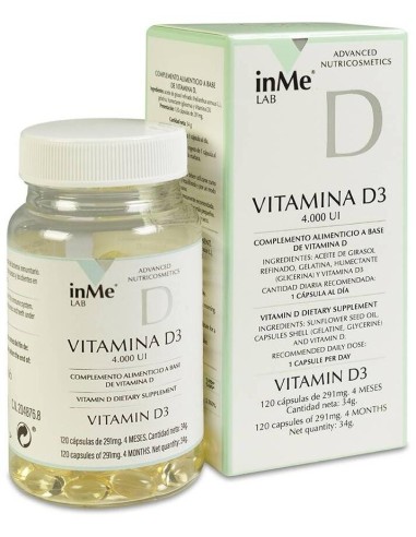 Inme Vitamina D3 120Cap. de Inme Lab