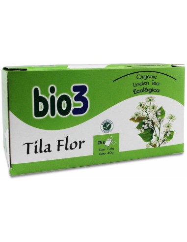 Bie3 Tila Flor Infusion 25 Sobres Bie 3