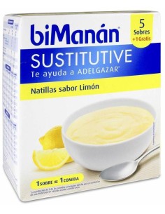 Natillas Sustitutivas Limon 6Sbrs. de Bimanan 2