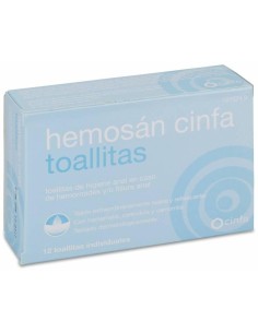 Hemosan Cinfa 12 Toallitas de Hemosan 2