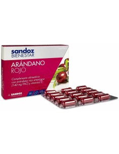 Sandoz Bienestar Arandano Rojo 30 Caps de Sandoz Bienestar 2