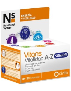 Ns Vitans Vitalidad A-Z Senior 30 Comp de Ns 2