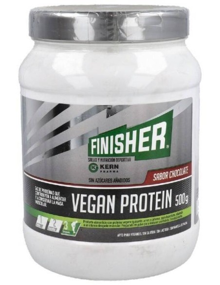 Finisher Vegan Protein Chocolate 500Gr. de Finisher