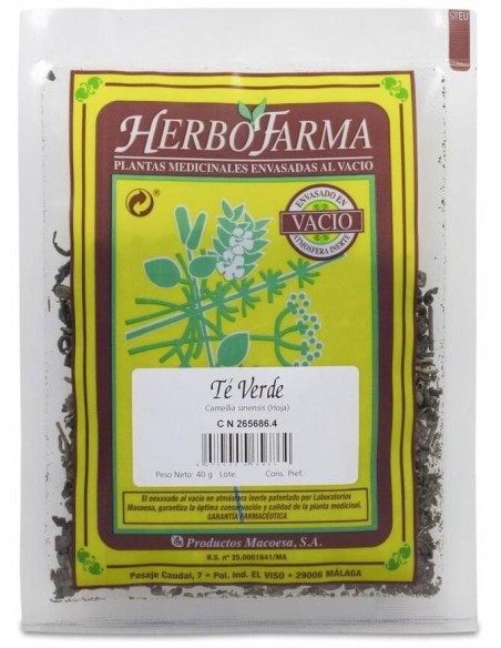 Macoesa Te Verde Herbofarma 40Gr de Macoesa