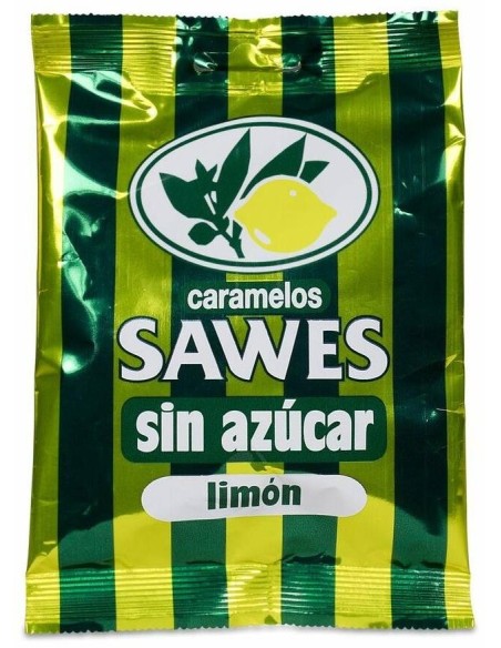 Pastillas Balsam S/Azucar Limón Vit C Bolsa 50Gr de Sawes