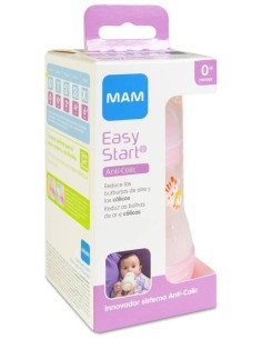 Biberon  Anti-Colic 160Ml Rosa de Mam 2