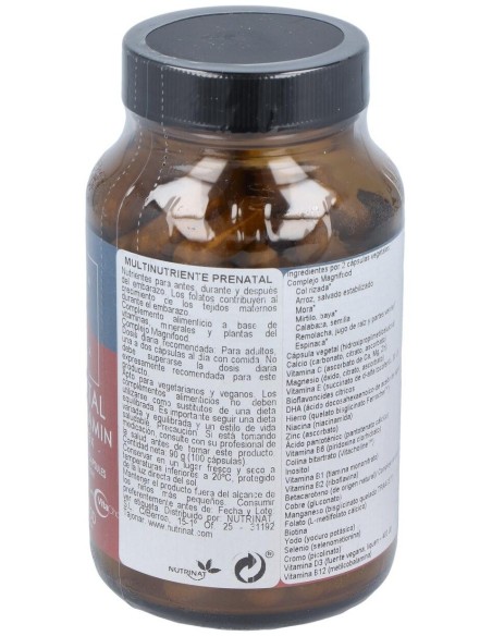 Multinutriente Prenatal 100Vcap. de Terranova
