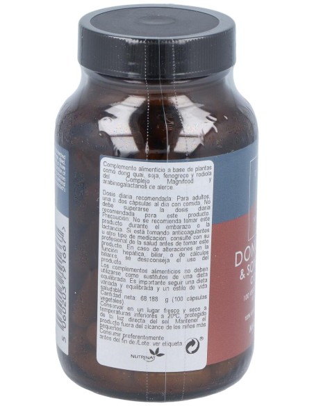 Dong Quai Y Brotes De Soja Complex 100 Vcáps  de Terranova