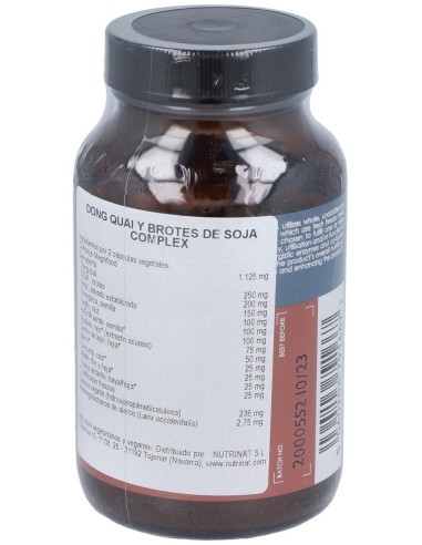 Dong Quai Y Brotes De Soja Complex 100 Vcáps  de Terranova