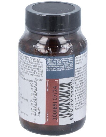 Glucosamina, Boswelia Y Msm Complex  50 Vcáps de Terranova