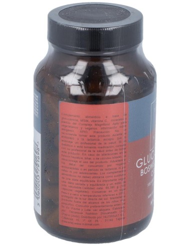 Glucosamina, Boswelia Y Msm Complex  100 Vcáps  de Terranova