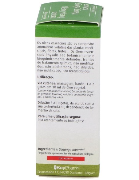 Aceite Esencial ylang ylang de Physalis