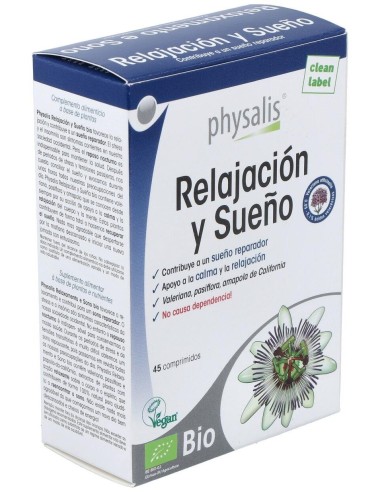 Relajacion Y Sueño 45Comp. Bio de Physalis