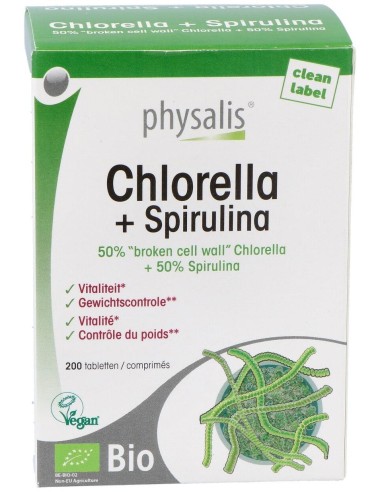 Chlorella + Spirulina de Physalis