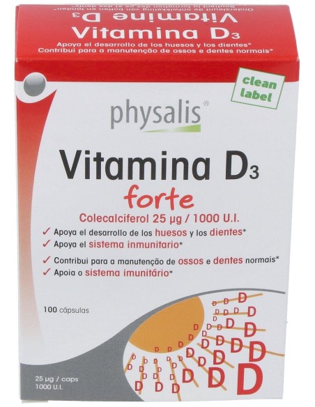 Vitamine D3 Forte de Physalis