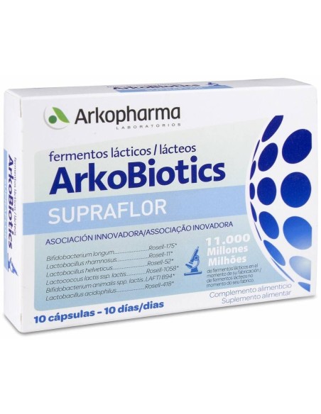 Arkobiotics Supraflor 10Cap. de Arkopharma