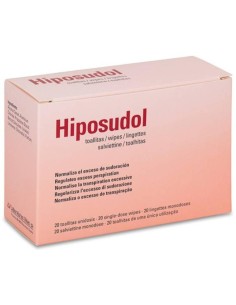 Hiposudol Toallitas 20 Sobres de Hiposudol 2