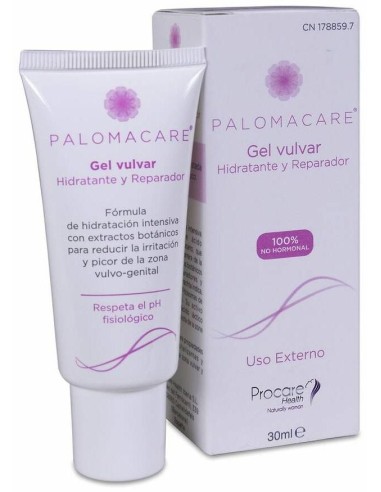 Palomacare Gel Vulvar Hidra Repar 30Ml de Palomacare