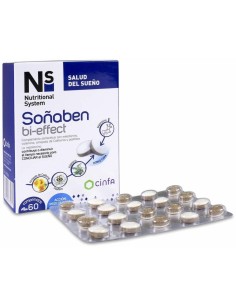 Ns Soñaben Bi-Effect Melatonina 1,85 Mg 60 Comp de Ns 2