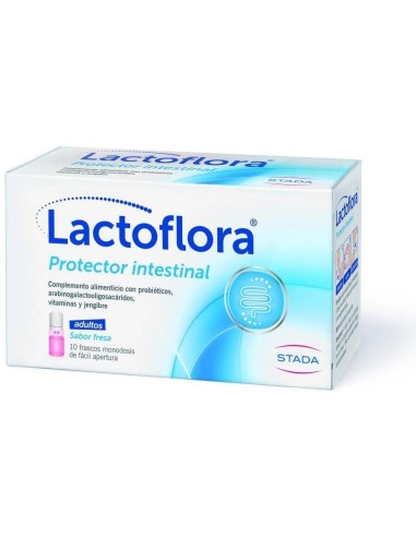 Lactoflora Protector Intestinal Adulto 10 Frascos de Lactoflora